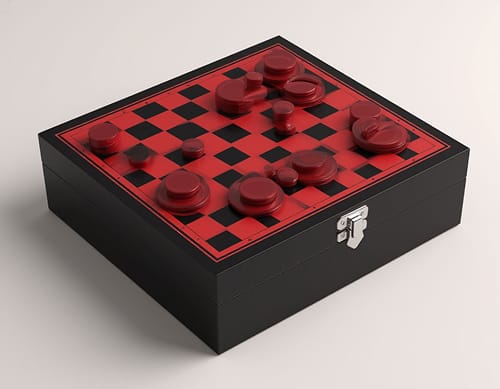 Classic Checkers Game